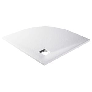 vidaXL Shower Tray SMC White 35.4x35.4"