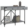 vidaXL Console Table Grey Sonoma Engineered Wood