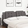 vidaXL Headboard Cushion Grey