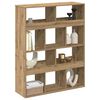 vidaXL Bookcase Artisan Oak Engineered Wood Medium Bookcase