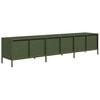 vidaXL TV Cabinet Olive Green Cold-rolled Steel Large TV Cabinet
