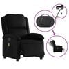 vidaXL Electric Massage Recliner Chair Black