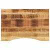 vidaXL Desk Top Natural wood Solid rough mango wood
