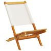 vidaXL Garden Chair Set of 8 Cream White