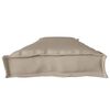 vidaXL Pallet Cushion Taupe 70.87 x 15.75 x 3.15 in Oxford Fabric