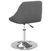 vidaXL Dining Chair Set of 6 Dark Grey