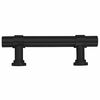 vidaXL Cabinet Handle Set of 10 Black