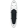 vidaXL Inflatable Stand Up Paddle Board Set Black and White