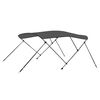 vidaXL 3 Bow Bimini Top Anthracite 72"x70.9"x53.9"