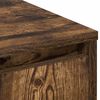vidaXL Sideboard Smoked Oak 71 x 34.5 x 75 cm Engineered wood