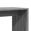 vidaXL Side Table Set of 2 Grey Sonoma Engineered Wood Small