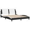 vidaXL Bed Frame Black and White