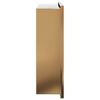 vidaXL Shower Niche Brushed Gold 12.6x12.6x3.5" Stainless Steel