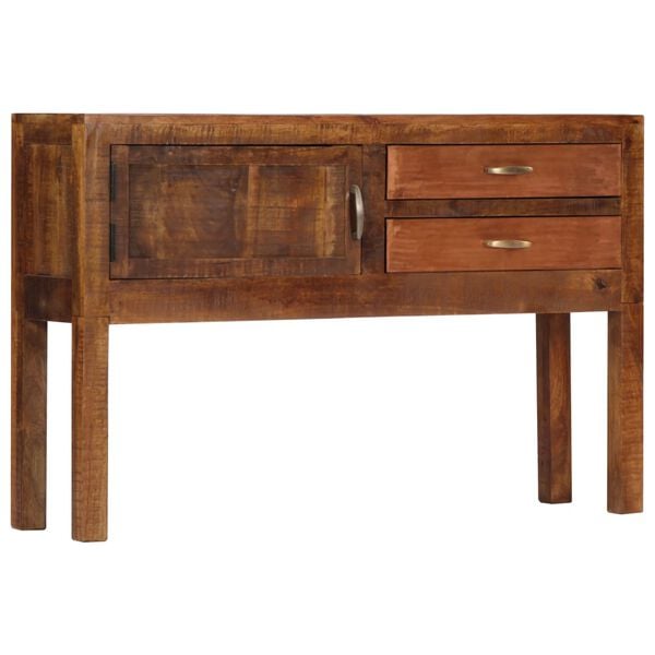 vidaXL Sideboard Brown Solid Mango Wood 46.5 x 11.8 x 29.5 in Sideboard
