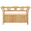 vidaXL Bench Brown Solid fir wood, engineered wood Medium Bench