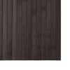 vidaXL Rug Dark Brown Bamboo, Polypropylene 23.6x157.5 in Non-slip Rug