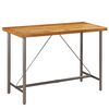 vidaXL Bar Table Reclaimed Teak Solid reclaimed teak 59.1 x 27.6 x 41.7 in