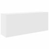 vidaXL Bathroom Wall Cabinet White Engineered Wood