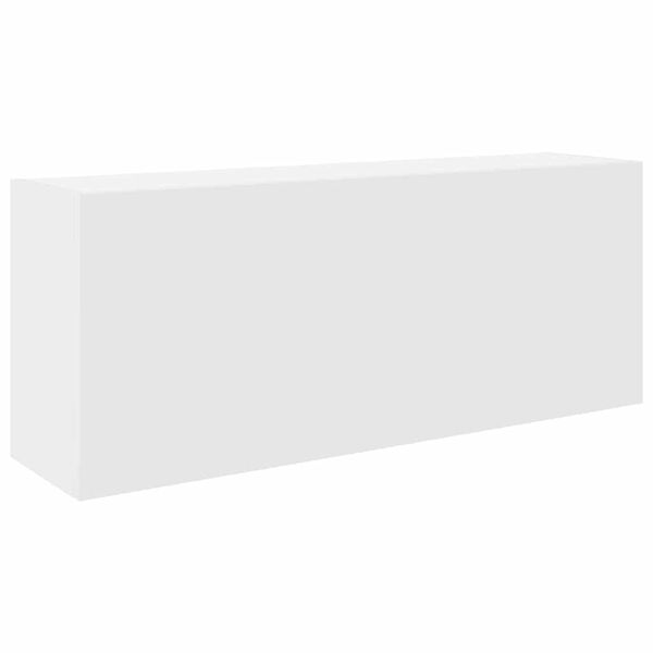 vidaXL Bathroom Wall Cabinet White Engineered Wood