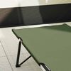 vidaXL Folding Camping Bed Folding Green 81.10 x 29.92 x 29.13 in