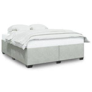 vidaXL Bed Frame Light grey