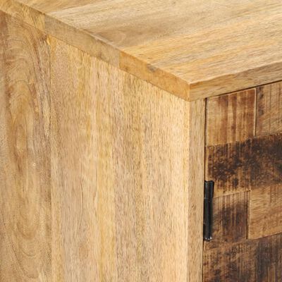 vidaXL Sideboard 47.2"x11.8"x27.6" Solid Mango Wood