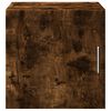 vidaXL Wall Cabinet Smoked Oak Engineered Wood Medium Wall Cabinet