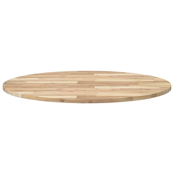 vidaXL Table Top Natural Solid acacia wood Medium Durable Table Top