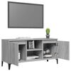 vidaXL TV Cabinet Grey Sonoma Engineered wood TV Cabinet Rectangular