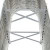 vidaXL Garden Raised Bed Silver Powder-coated steel Large Durable