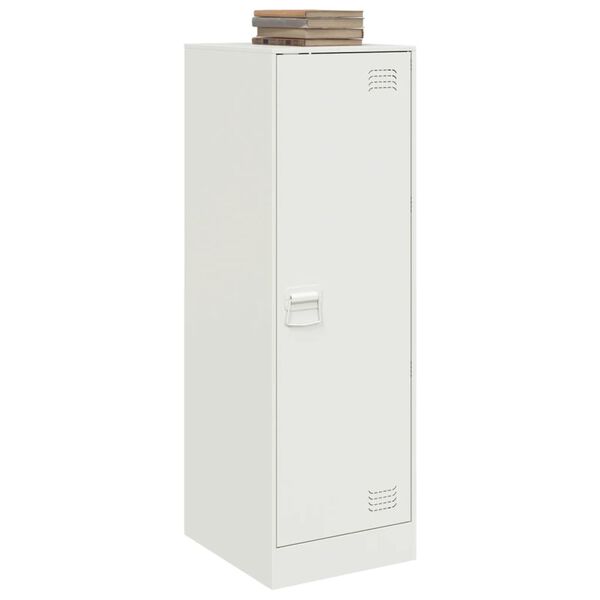 vidaXL Sideboard White Cold-rolled steel Moderate Sideboard