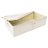 vidaXL Storage Box Set of 2 Cream