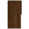 vidaXL TV Cabinet Brown Oak Engineered Wood Small TV Cabinet