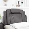 vidaXL Headboard Cushion Gray