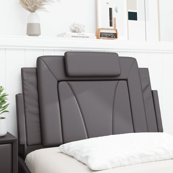 vidaXL Headboard Cushion Gray