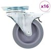 vidaXL 16 pcs Swivel Casters 2.95 " (4x143421)
