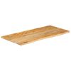 vidaXL Table Top Natural wood Solid mango wood 47.2 x 23.6 in