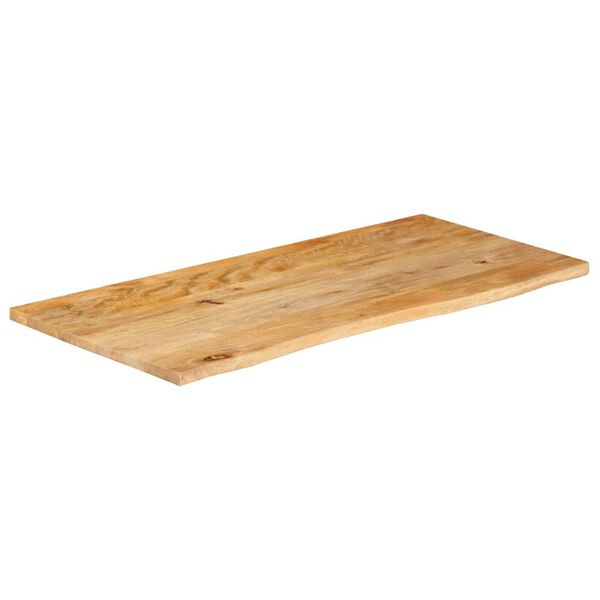 vidaXL Table Top Natural wood Solid mango wood 47.2 x 23.6 in