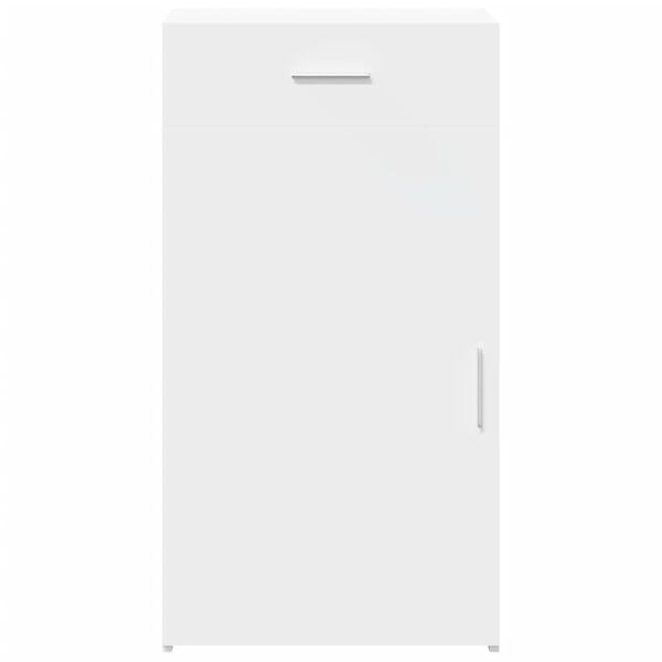 vidaXL Sideboard White Engineered wood Medium Sideboard Rectangular