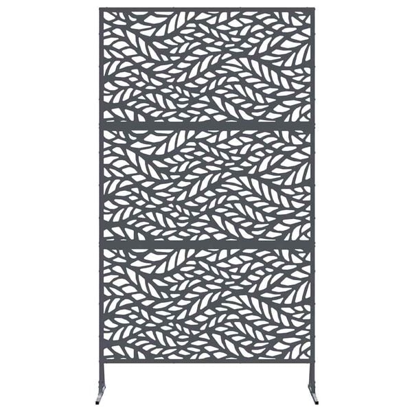 vidaXL Privacy Screen Anthracite 39.37 x 19.69 x 70.87 in Steel
