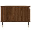 vidaXL Coffee Table Brown Oak Engineered wood, Metal Medium Coffee Table