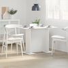 vidaXL Dining Table White 43.3" x 23.6" x 29.5" Engineered wood