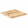 vidaXL Table Top Natural Wood Solid mango wood 27.6 x 27.6 in