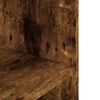 vidaXL Aquarium Stand Smoked oak Engineered wood 31.5 x 13.8 x 23.6 in