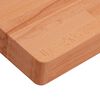 vidaXL Table Top Natural beech Solid beech wood 39.4 x 23.6 in Durable