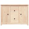 vidaXL Sideboard Natural Solid Pine Wood 39.4x13.8x29.1 in Sideboard
