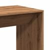 vidaXL Bar Table Artisan Oak Engineered Wood Tall Modern Bar Table