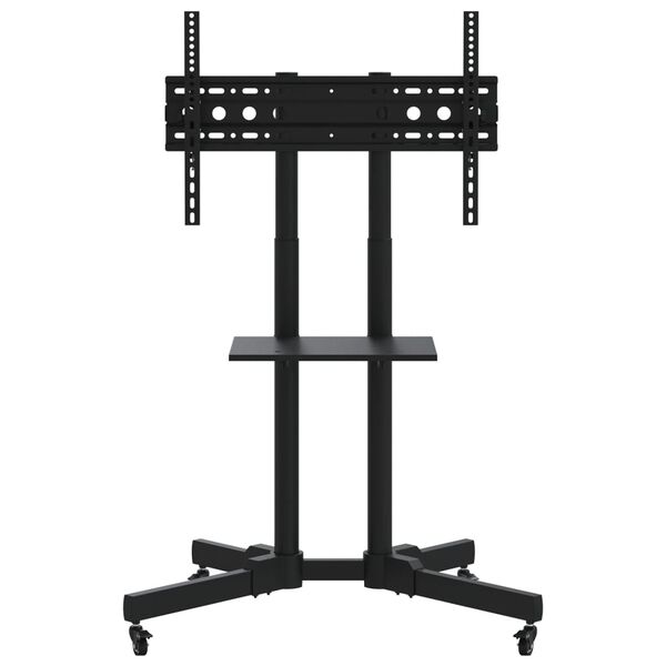 vidaXL TV Stand on Wheels 32-70 Inch Screen Max VESA 23.62x15.75" 110.2 lb