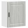 vidaXL Kitchen Wall Cabinet Set of 2 Gray Sonoma Engineered wood