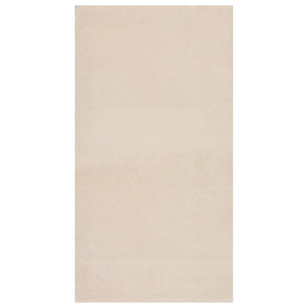 vidaXL Shaggy Rug Beige 100% Polyester 47.2 x 72.0 in Shaggy Rug